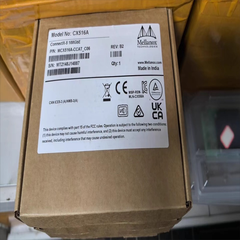 100Gbe Qsfp28 Network Card - Parts for Melos MCX516A-CCAT/CDAT ConnectX-5 EN