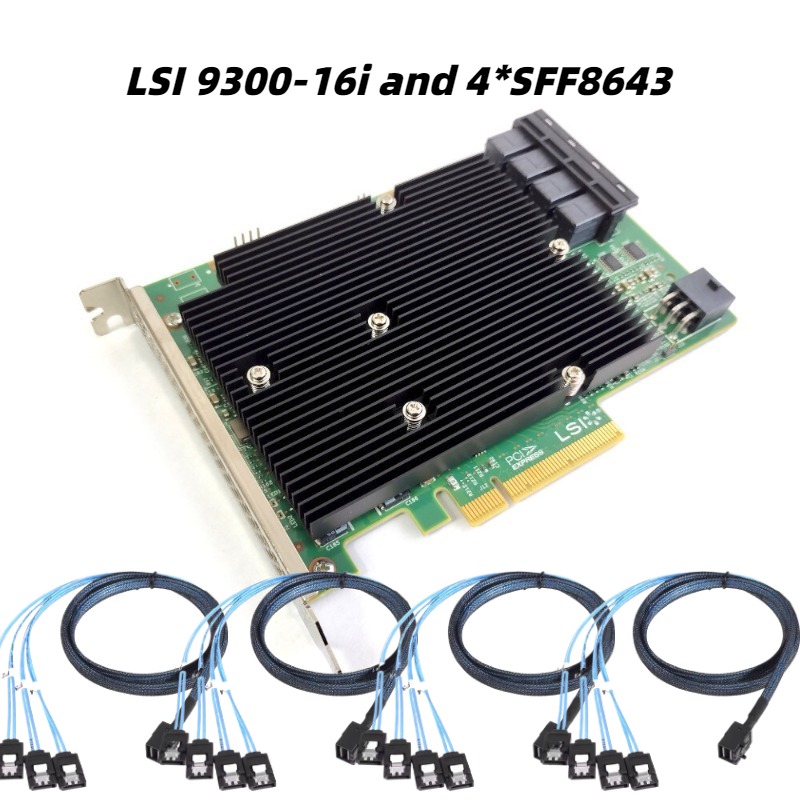 LSI SAS 9300-16i 12GB/S HBA BU - огляд і ціна Lsi 9300 16I Hba It Mode