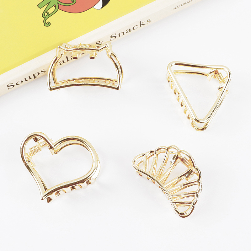 Small Minimalist Hair Claw Cli - огляд і ціна Gold 6138