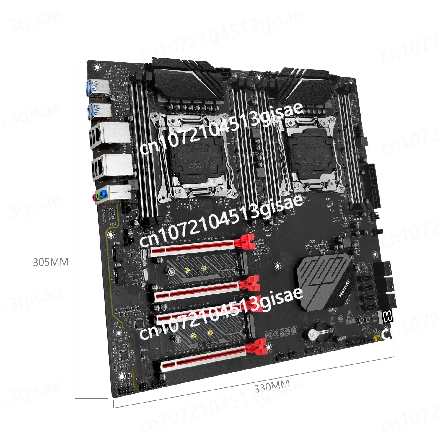 Mechanic X99 D8 MAX Main Board - огляд і ціна E5 2699 V4