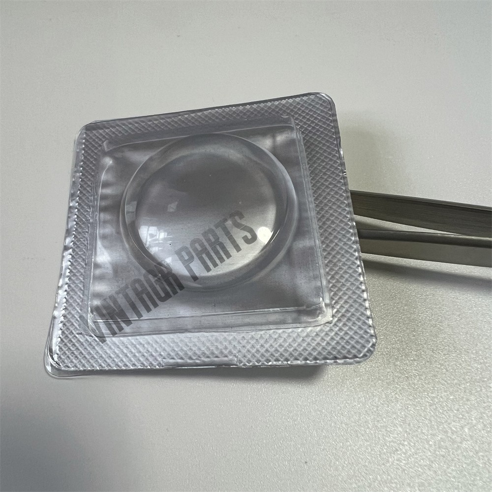 33mm Flat Double Dome Mineral  - огляд і ціна Gold 6138