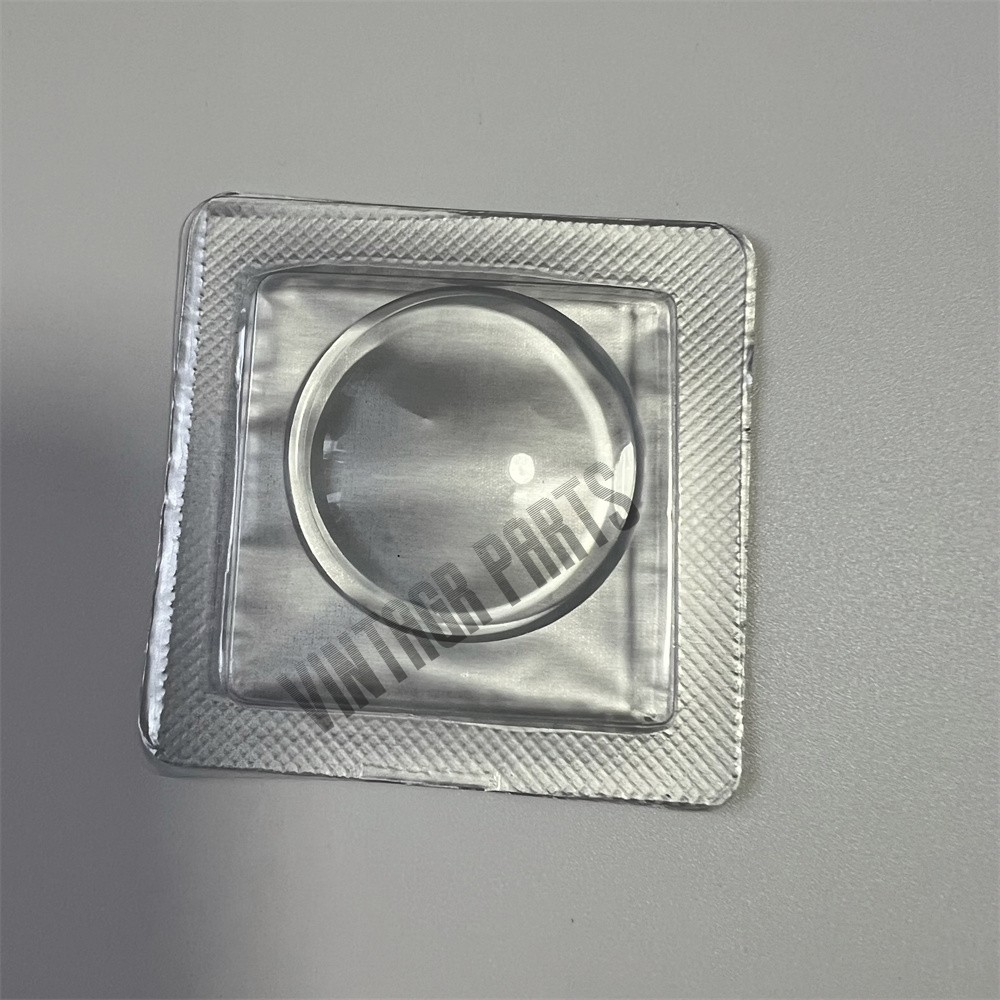 33mm Flat Double Dome Mineral  - огляд і ціна Gold 6138